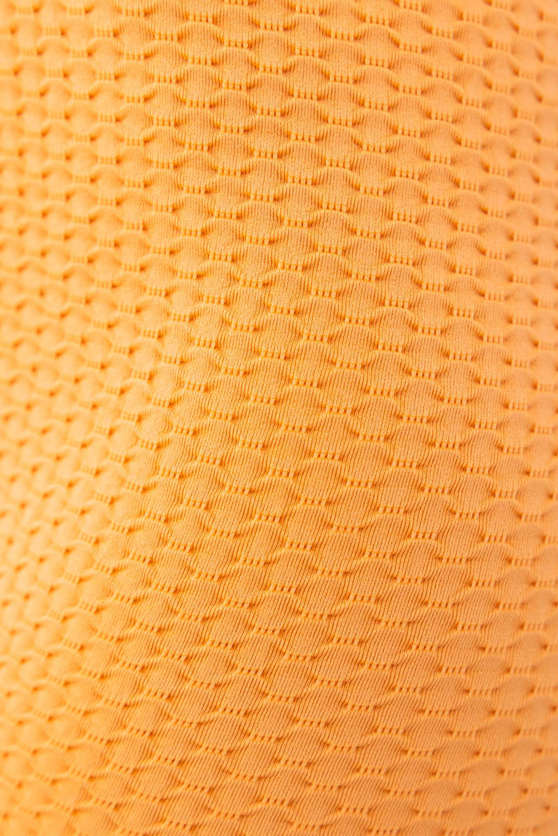 Honeycomb Scrunch Seamless Leggings - Mango