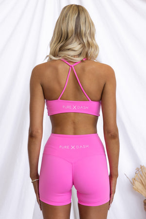 Vital Twist Sports Bra - Pink