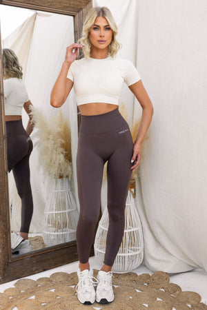 Boost Seamless Tights - Mocha