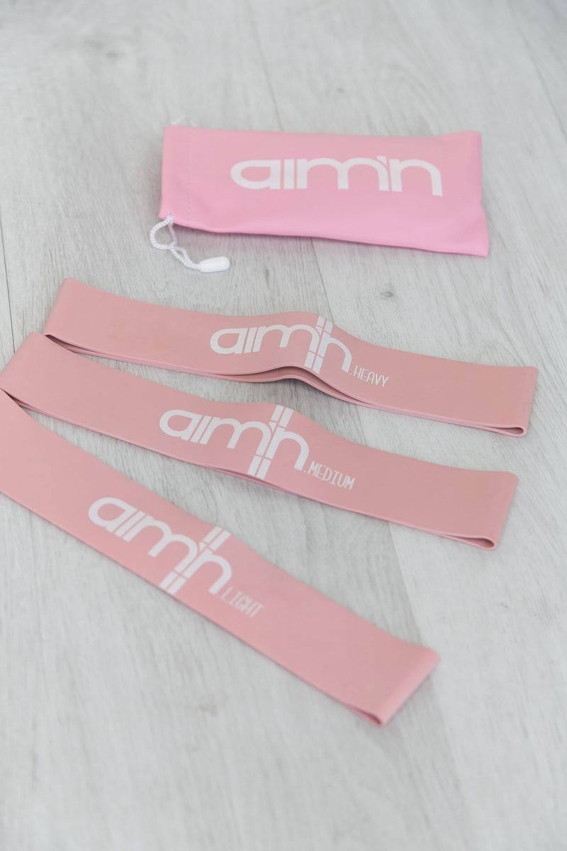 Resistance Bands - Baby Pink - PURE DASH 