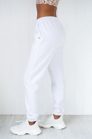 White CLF  Sweatpants