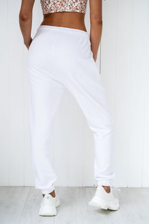 White CLF  Sweatpants