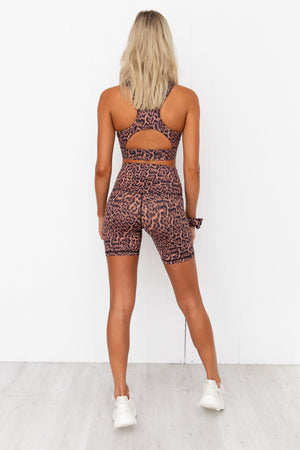 Bronze Leopard Hot Short