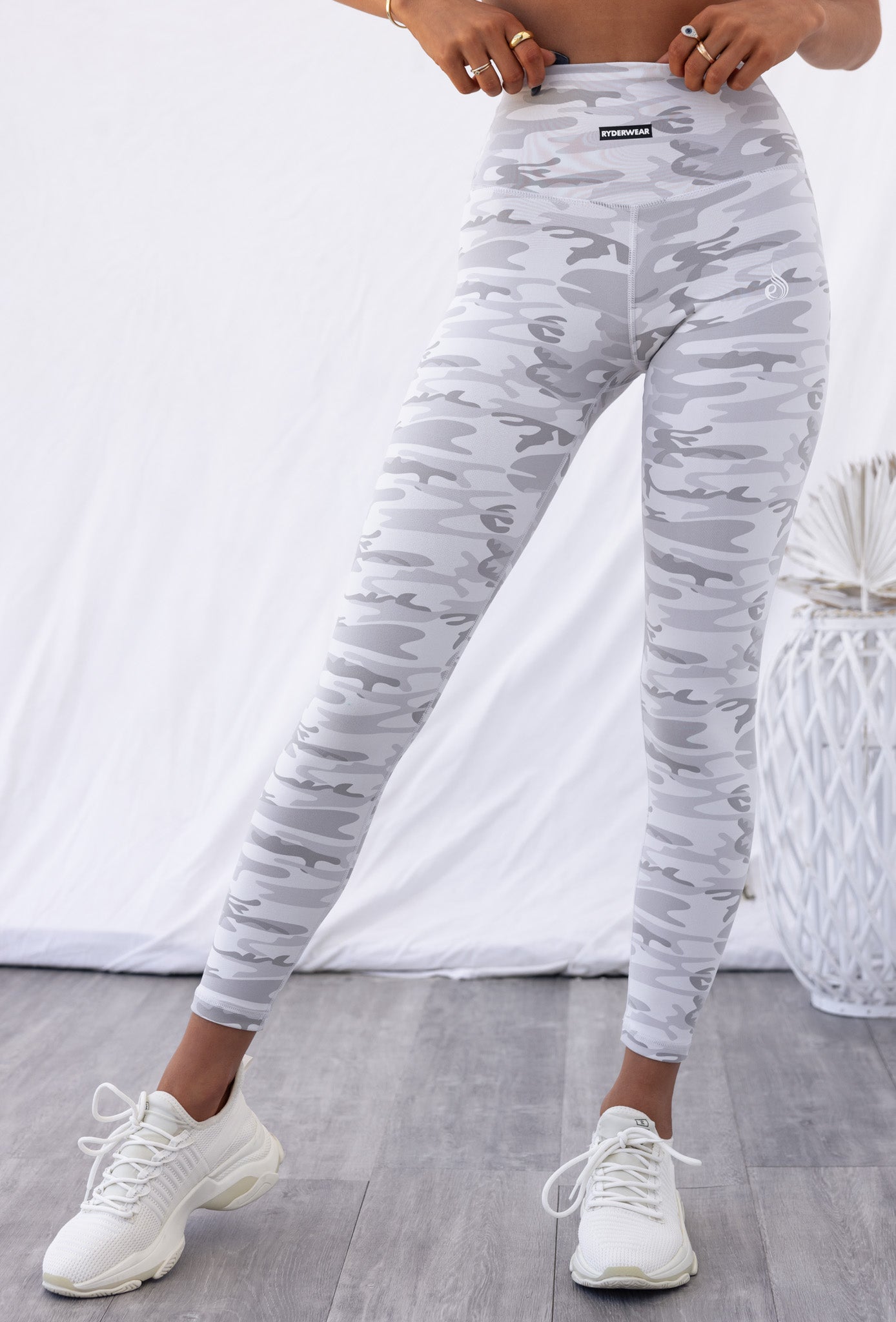 Gray camo workout on sale leggings