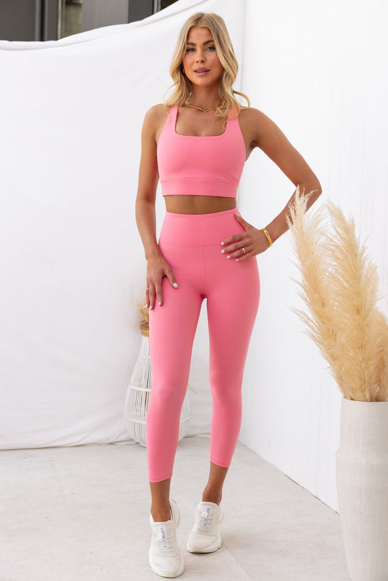 Astrid Sports Bra - Powder Pink